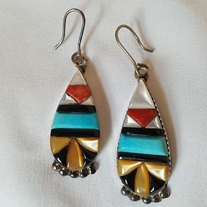 Vintage Zuni Earrings